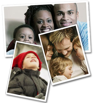 family photo collage