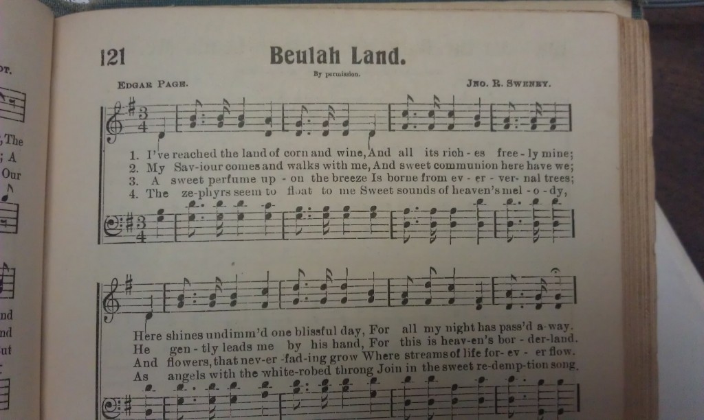 From "Hymns of Blessing for the Living Church" (1916)